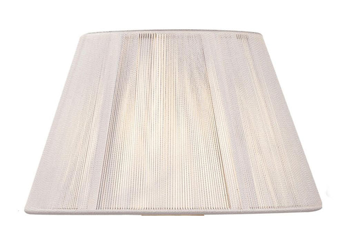 Mantra MS050 Silk String Shade Ivory White 250/400mm x 250mm