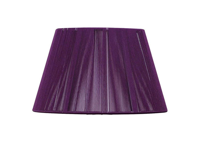 Mantra MS061 Silk String Shade Aubergine 190/300mm x 195mm