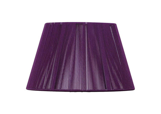 Mantra MS061 Silk String Shade Aubergine 190/300mm x 195mm