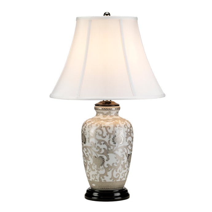 Elstead Lighting SILVERTHISTLE-TL Silver Thistle 1 Light Table Lamp