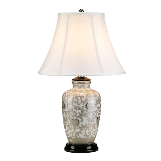 Elstead Lighting SILVERTHISTLE-TL Silver Thistle 1 Light Table Lamp