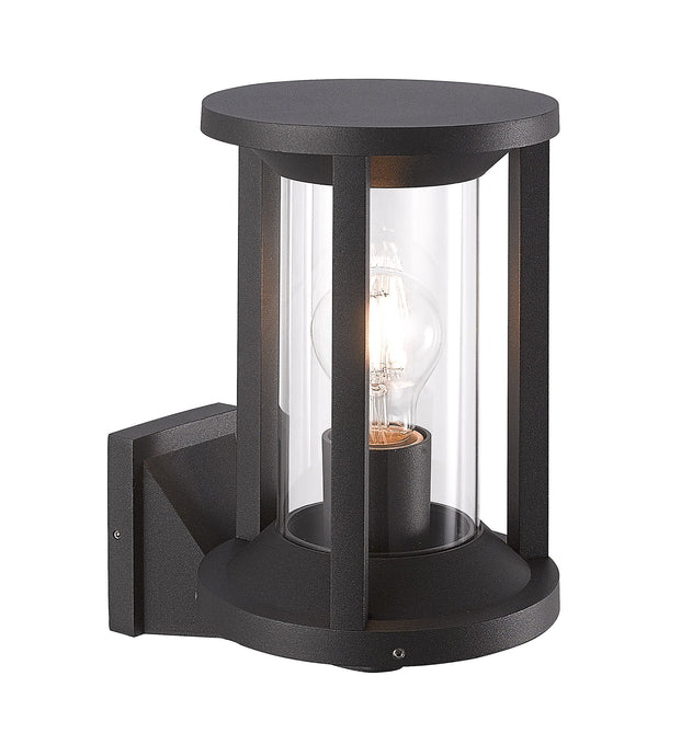 C-Lighting Smith Wall Lamp Lantern, 1 x E27, IP65, Anthracite, 2yrs Warranty - 28666