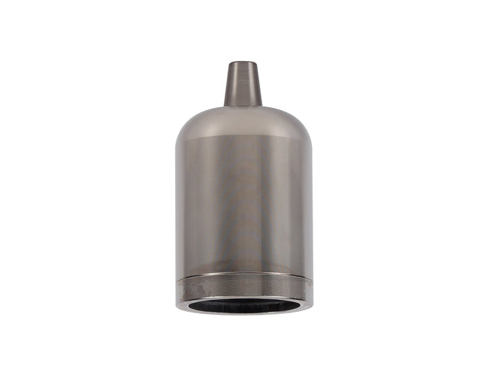 C-Lighting Snave Lampholder Kit, Brushed Nickel, E27 (Max 60W) c/w Cable Clamp, Suitable For Shades & Cages - 27200