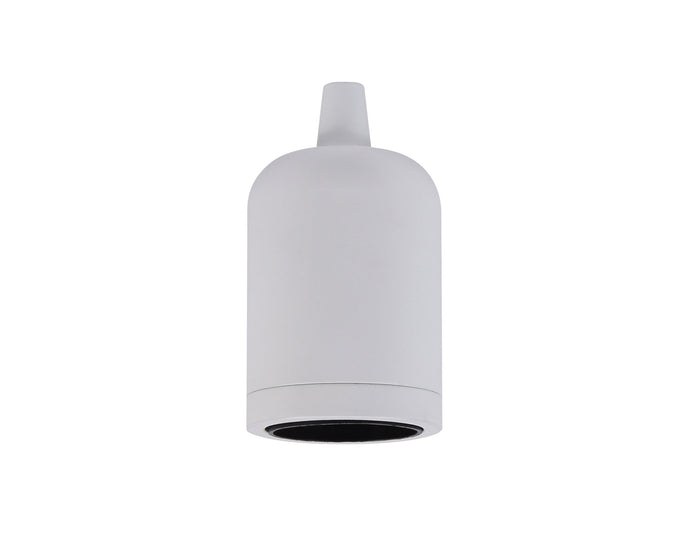C-Lighting Snave Lampholder Kit, White, E27 (Max 60W) c/w Cable Clamp, Suitable For Shades & Cages - 27204