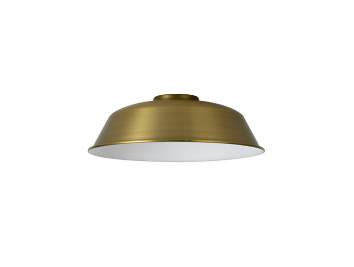 C-Lighting Snave Round 25cm Lampshade With Angled Sides, Gilt Bronze - 33014