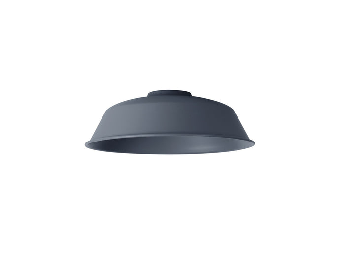 C-Lighting Snave Round 25cm Lampshade With Angled Sides, Slate Grey - 33019