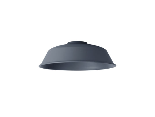 C-Lighting Snave Round 25cm Lampshade With Angled Sides, Slate Grey - 33019