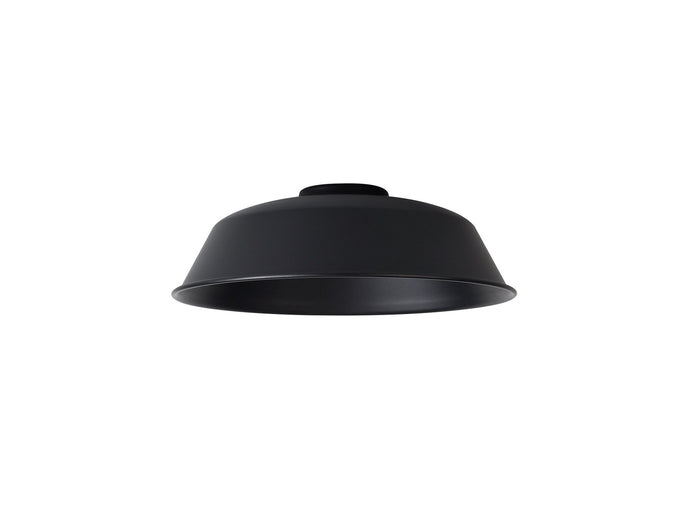 C-Lighting Snave Round 25cm Lampshade With Angled Sides, Black - 33020