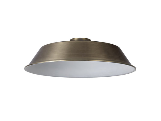 C-Lighting Snave Round 35cm Lampshade With Angled Sides, Antique Brass - 33022