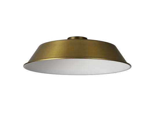 C-Lighting Snave Round 35cm Lampshade With Angled Sides, Gilt Bronze - 33023