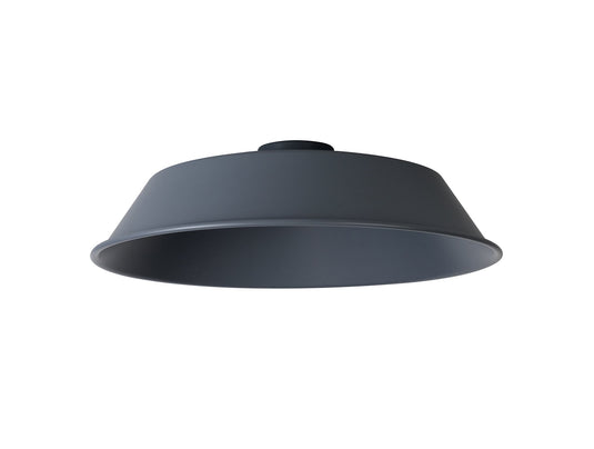 C-Lighting Snave Round 35cm Lampshade With Angled Sides, Slate Grey - 33028