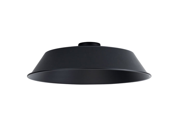 C-Lighting Snave Round 35cm Lampshade With Angled Sides, Black - 33029