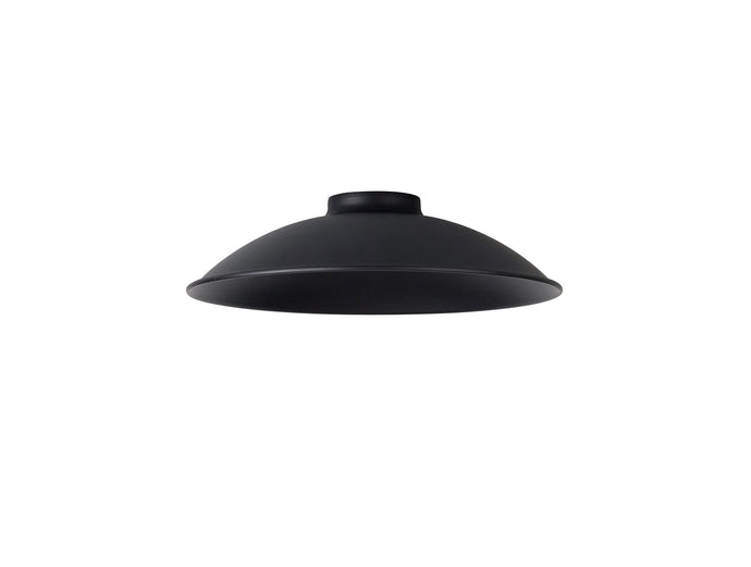 C-Lighting Snave Shallow Round 25cm Lampshade, Black - 33038