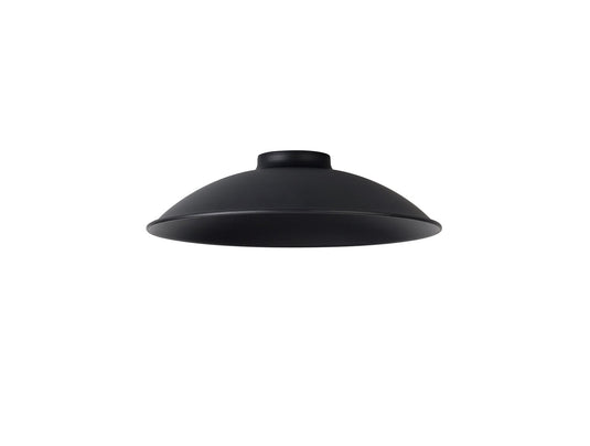 C-Lighting Snave Shallow Round 25cm Lampshade, Black - 33038
