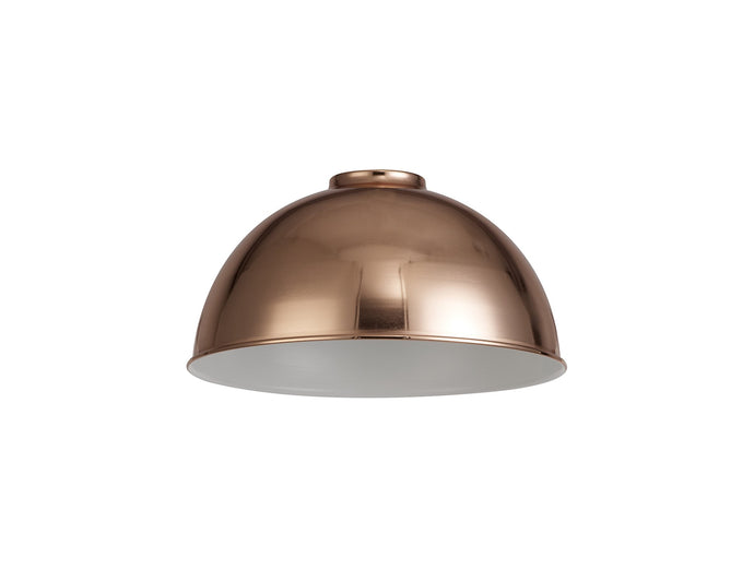 C-Lighting Snave Dome 25cm Lampshade, Brushed Rose Gold - 33042