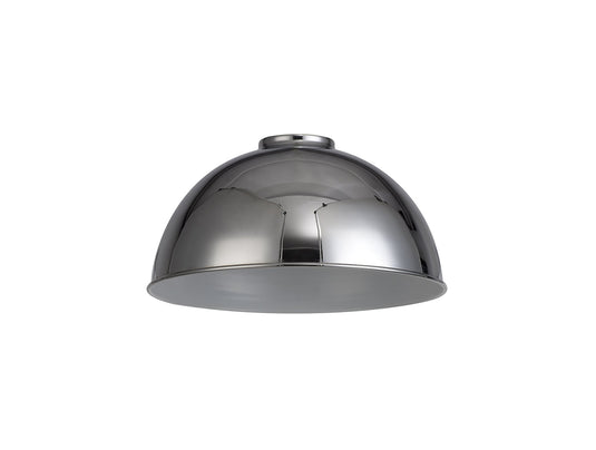 C-Lighting Snave Dome 25cm Lampshade, Chrome - 33043