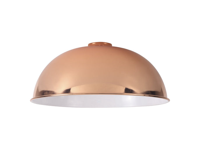 C-Lighting Snave Dome 35cm Lampshade, Brushed Rose Gold - 33051