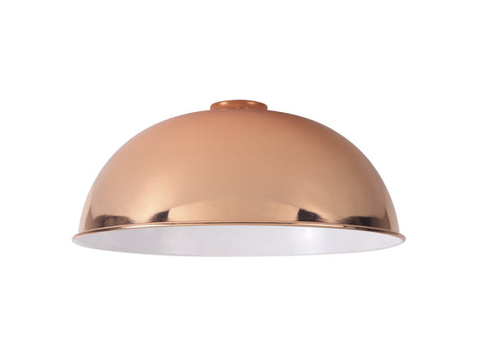 C-Lighting Snave Dome 35cm Lampshade, Brushed Rose Gold - 33051
