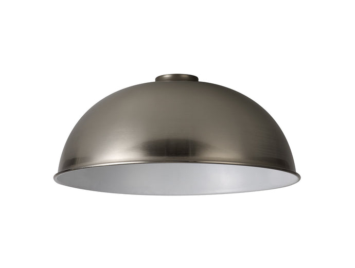 C-Lighting Snave Dome 35cm Lampshade, Brushed Nickel - 33053