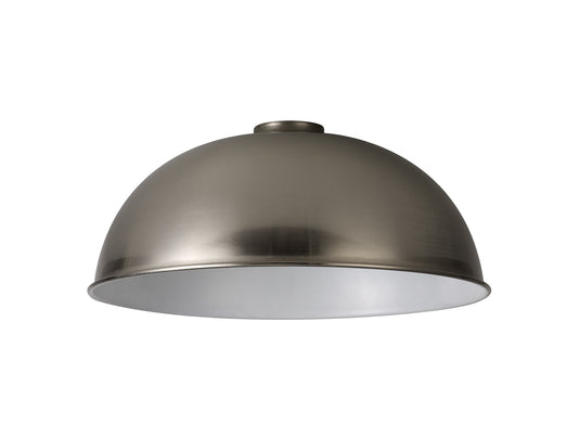 C-Lighting Snave Dome 35cm Lampshade, Brushed Nickel - 33053