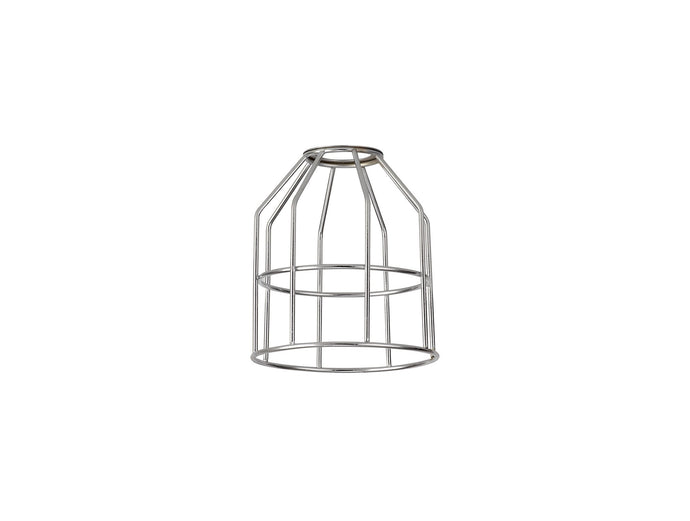 C-Lighting Snave Cylinder 14cm Wire Cage Shade, Chrome - 33070