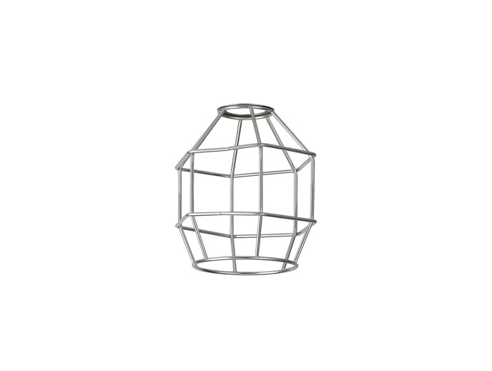 C-Lighting Snave Hexagon 14cm Wire Cage Shade, Chrome - 33088