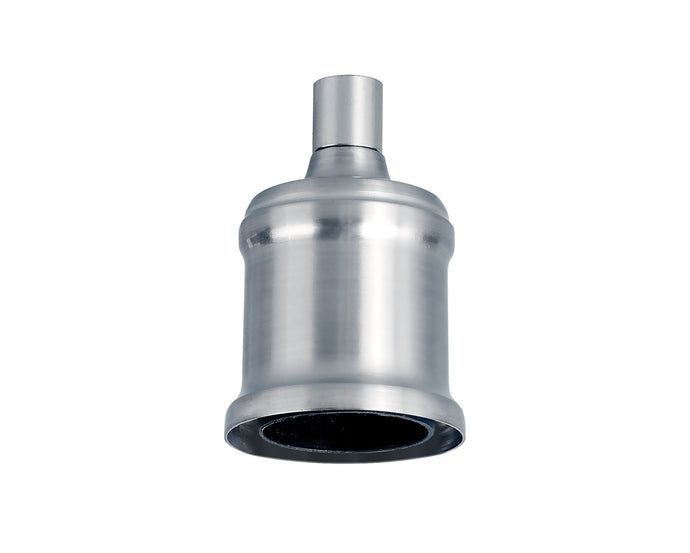 C-Lighting Snave Metal Lampholder Kit, Chrome, E27 (Max 60W) c/w Cable Clamp, NOT Suitable For Shades & Cages - 33162