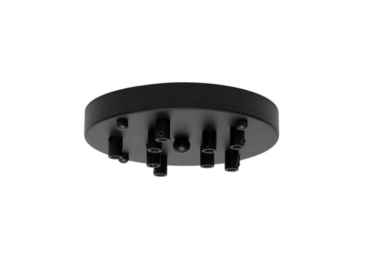 C-Lighting Snave 9 Hole Ceiling Plate Kit, Black - 33168