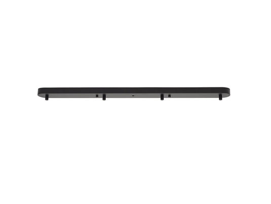 C-Lighting Snave 4 Hole 800mm Black Ceiling Plate - 33170