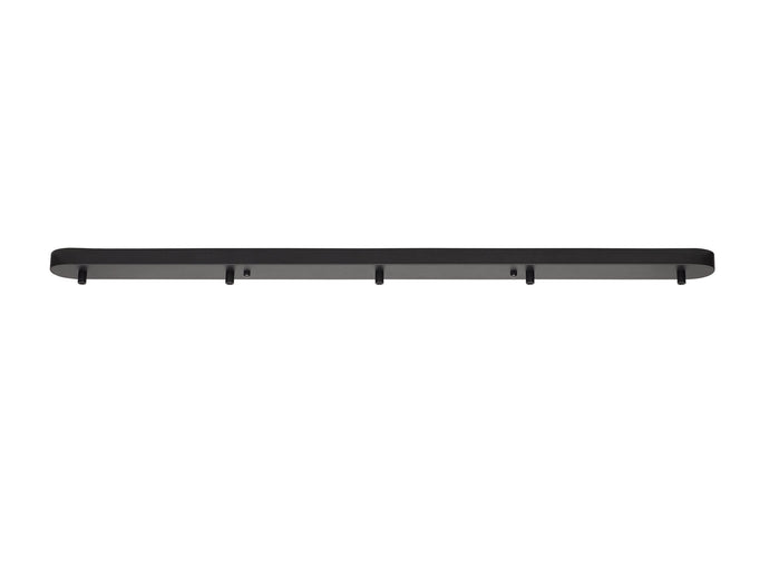 C-Lighting Snave 5 Hole 1000mm Black Ceiling Plate - 33172