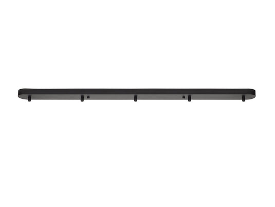 C-Lighting Snave 5 Hole 1000mm Black Ceiling Plate - 33172