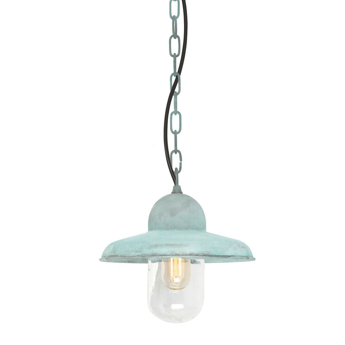 Elstead Lighting SOMERTON-CH-V Somerton 1 Light Chain Lantern - Verdigris