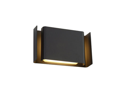C-Lighting Speldhurst Wall Lamp, 2 x 6W LED, 3000K, 535lm, IP54, Anthracite, 3yrs Warranty - 29217