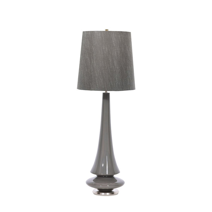 Elstead Lighting SPIN-TL-GREY Spin 1 Light Table Lamp - Grey