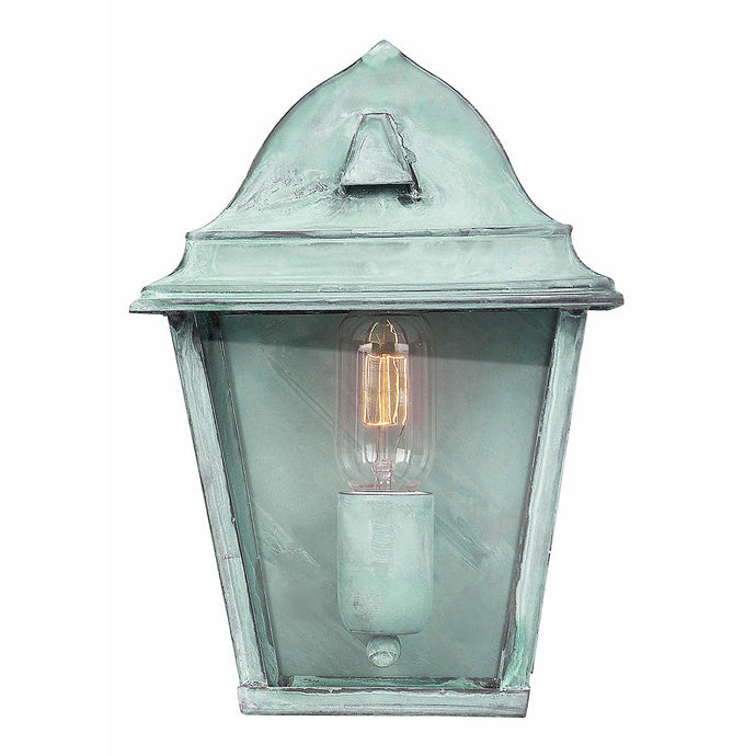 Elstead Lighting ST-JAMES-VERDI St James 1 Light Wall Lantern - Verdigris