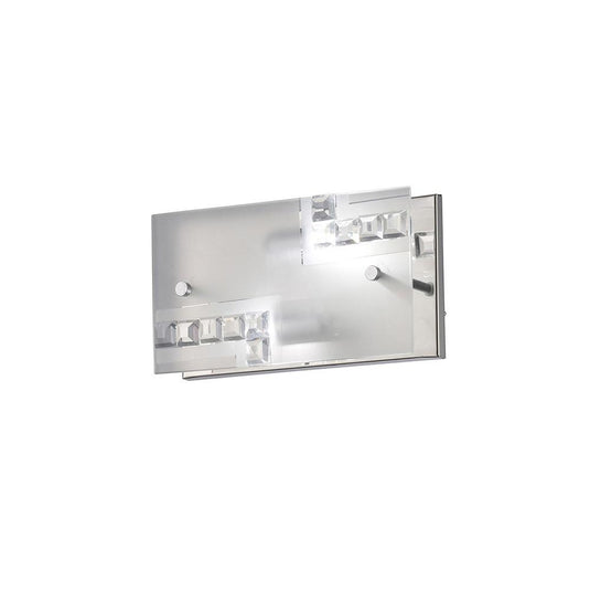 Diyas IL31260 Starlet Wall Lamp Switched 2 Light Polished Chrome/Glass/Crystal - 38320