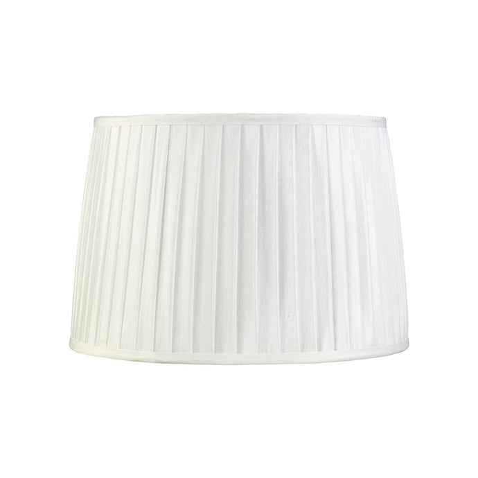 Diyas ILS20214 Stella Round Shade White 300/350mm x 250mm - 38631