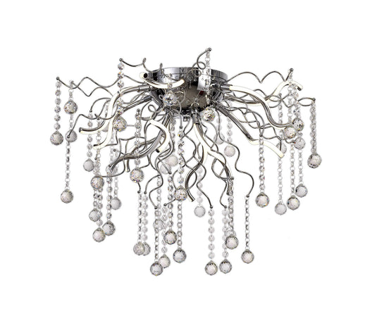 C-Lighting Superkiln_down Dimmable Ceiling, 12 x 1.75W LED, 3000K, 1640lm, Polished Chrome, 3yrs Warranty - 29361