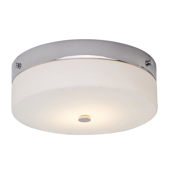 Elstead Lighting  TAMAR-F-L-PC Tamar 1 Light Large Flush Light - Polished Chrome