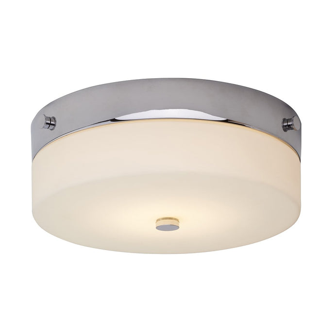 Elstead Lighting  TAMAR-F-M-PC Tamar 1 Light Medium Flush Light - Polished Chrome