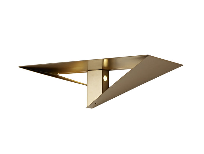 C-Lighting Topaz Wall Lamp, 2 x 3W LED, 3000K, 238lm, Gold Painted, 3yrs Warranty - 28677