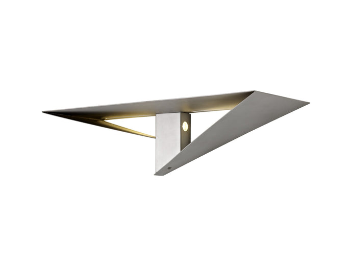 C-Lighting Topaz Wall Lamp, 2 x 3W LED, 3000K, 238lm, Silver Painted, 3yrs Warranty - 28678