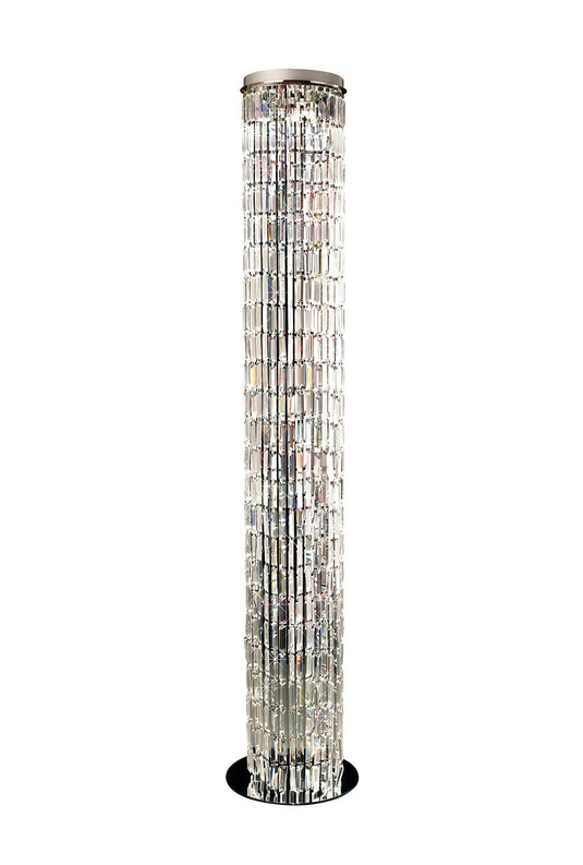 Diyas IL30074 Torre Pendant *** Plate Only *** 4 Light Polished Chrome/Crystal To Order - 37956