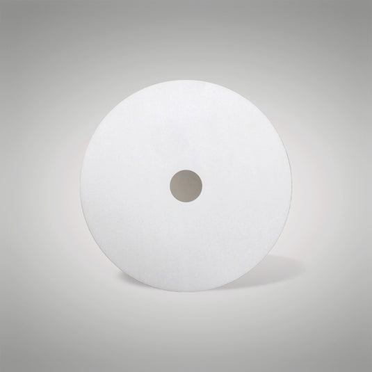 Deco D0323 Universal 400mm Frosted Acrylic Diffuser With Satin Nickel Centre Detail