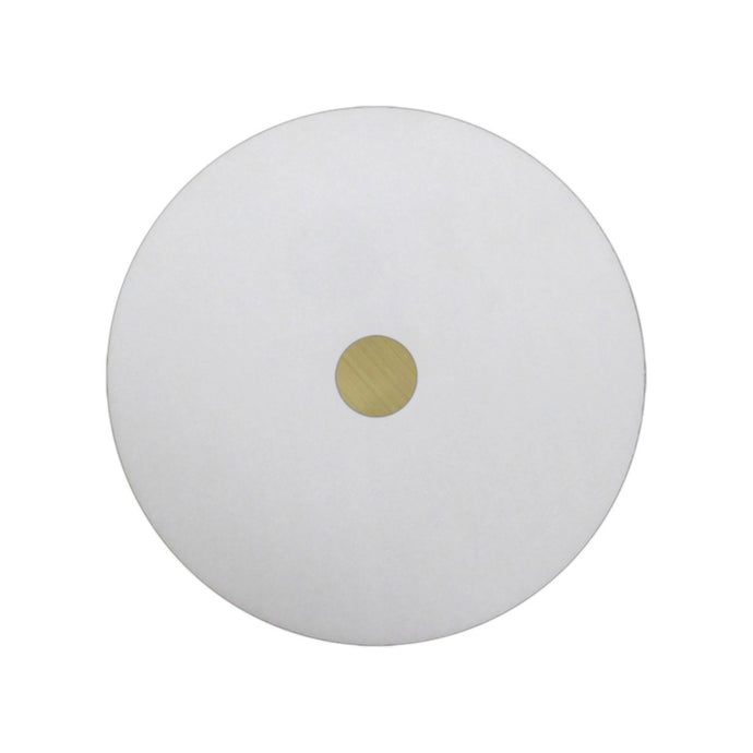 Deco D0328 Universal 500mm Frosted Acrylic Diffuser With Antique Brass Centre Detail