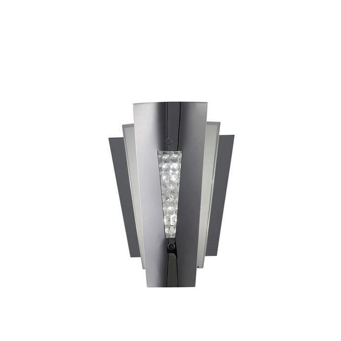 Diyas IL31270 Vega Wall Lamp 2 Light Stainless Steel/Crystal - 38322