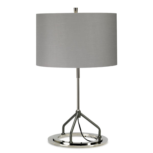 Elstead Lighting VICENZA-TL-GPN Vicenza Table Lamp - White Polished Nickel