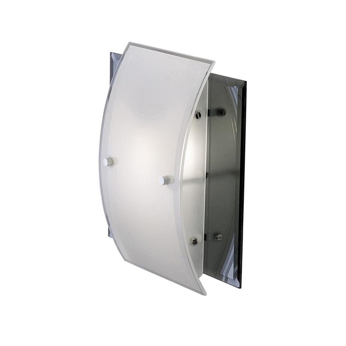 Diyas IL30990 Vito Ceiling/Wall Lamp 1 Light Polished Chrome/Smoked Mirror - 38223