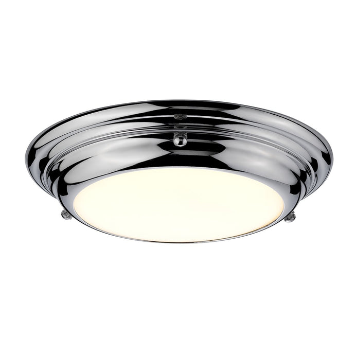 Elstead Lighting WELLAND-F-S-PC Welland 1 Light Mini LED Flush Light - Polished Chrome