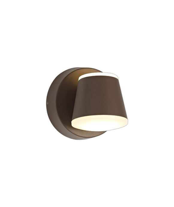 C-Lighting Westwood Wall Lamp, 2 x 6W LED, 3000K, 590lm, IP54, Dark Brown, 3yrs Warranty - 28817